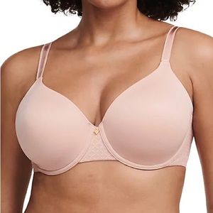 Chantelle Norah Chic T-Shirt Underwire Bra 16M6 SIZE: 32H (US) COLOR: Rose